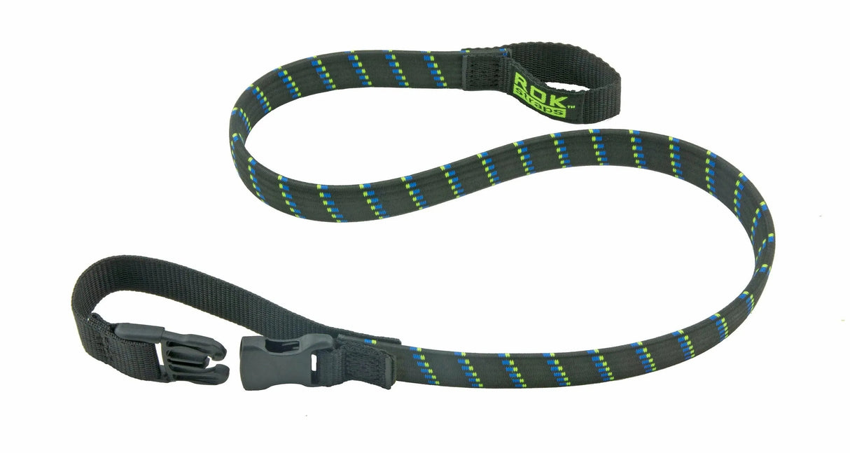 ROK Straps | Motorcycle Flat Fixed-Length (non-adjustable) Elastic Straps - Moto Camp Nerd - motorcycle camping