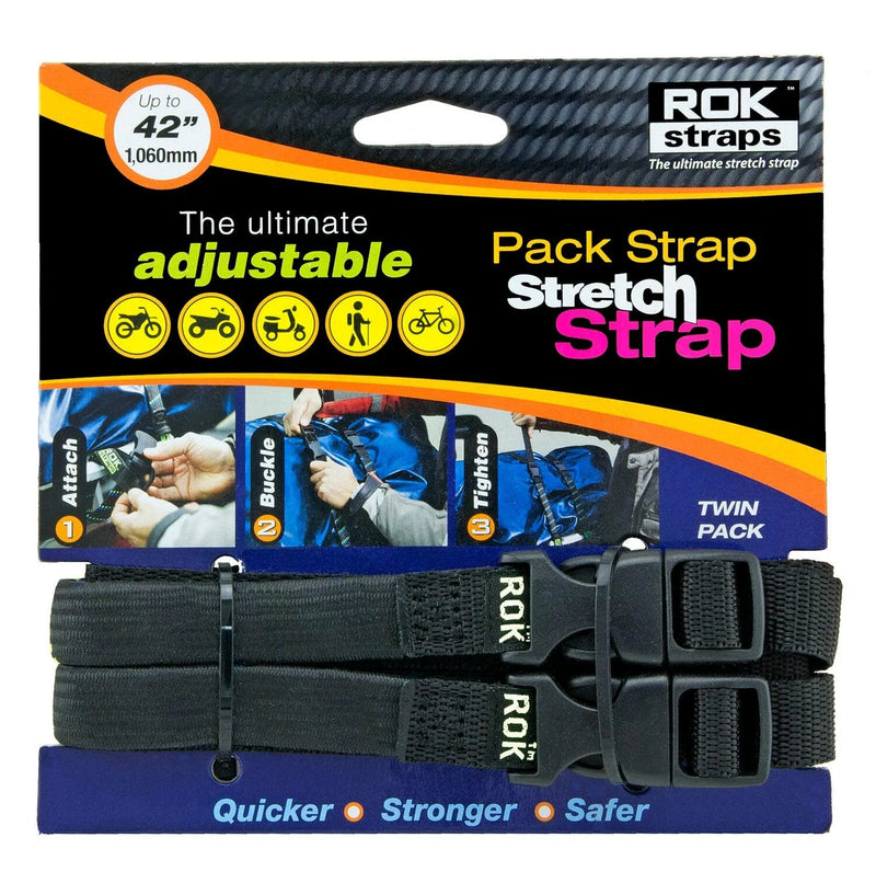 ROK Straps | Pack Stretch Strap - Moto Camp Nerd - motorcycle camping