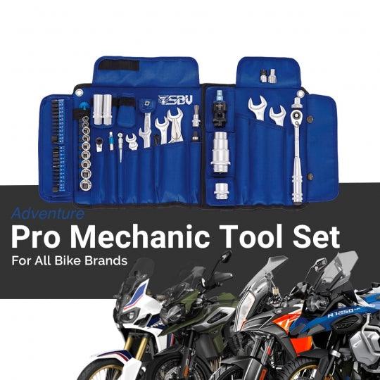 SBVTools | Pro Mechanic Tool Set, Multi-Brand, KTM, Ducati, BMW etc. - Moto Camp Nerd - motorcycle camping