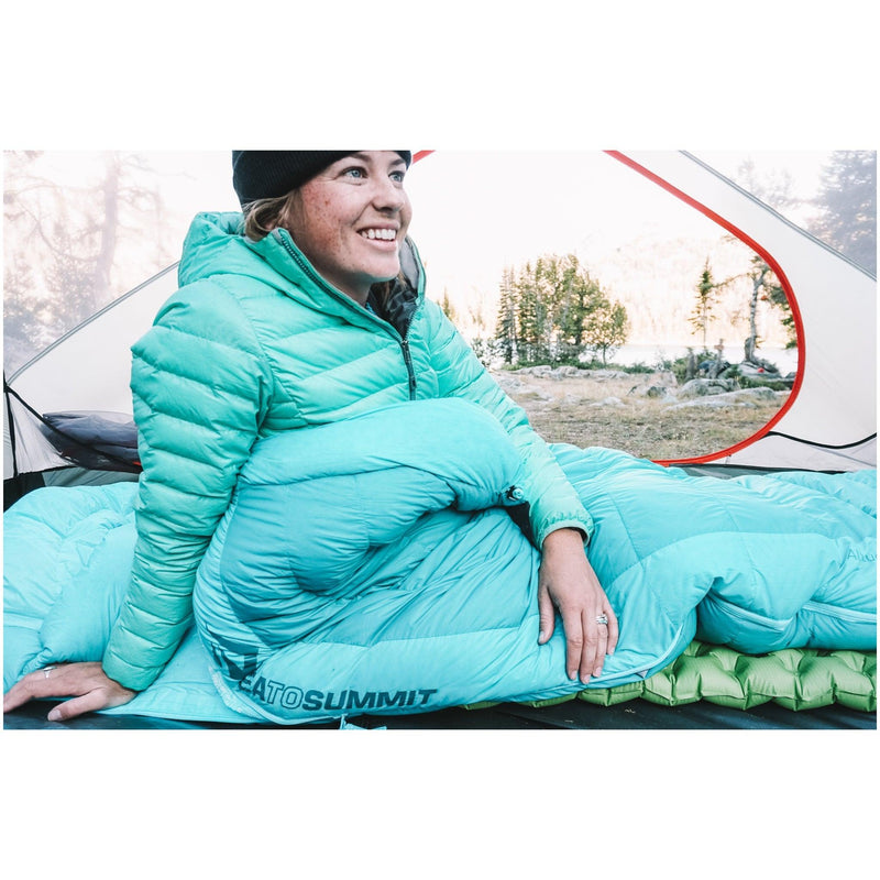 Sea To Summit | Altitude Women's Down Sleeping Bag 15°F - Moto Camp Nerd - motorcycle camping
