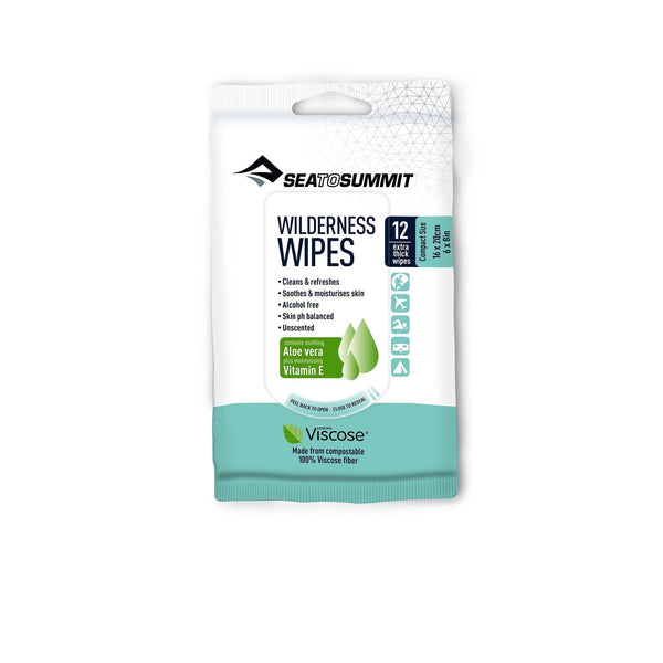 Sea to Summit | Wilderness Wipes - Moto Camp Nerd - motorcycle camping