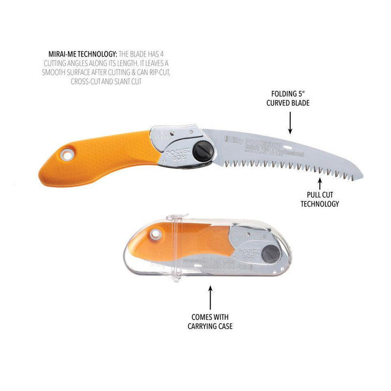 Silky | Pocketboy Curve 130MM Folding Saw - Moto Camp Nerd - motorcycle camping