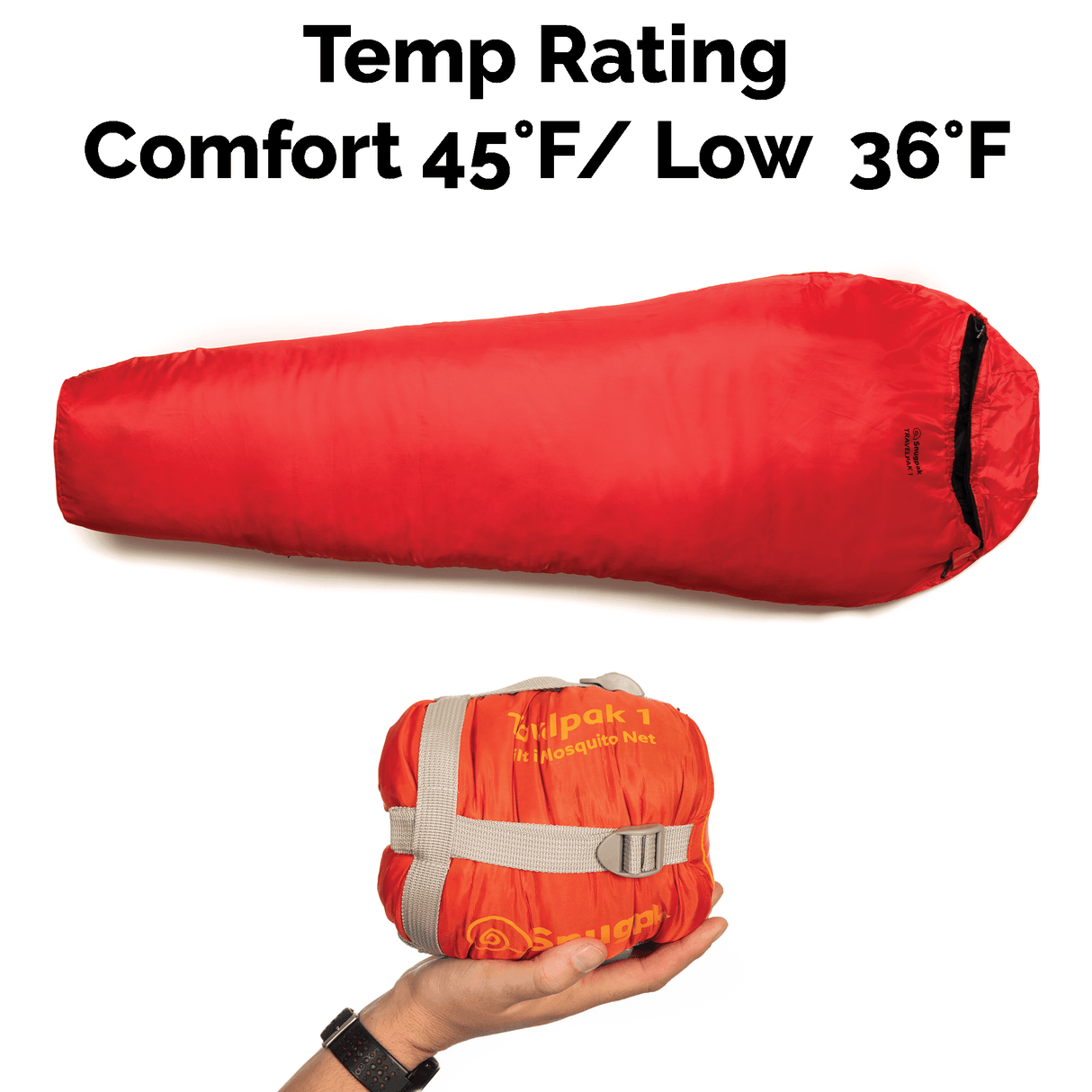 Snugpak | Travelpak 1 | 45°F - Moto Camp Nerd - motorcycle camping